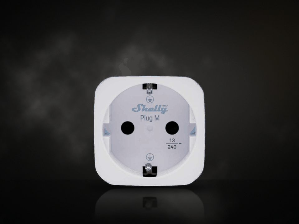 Shelly Plug M Gen3 smart uttag